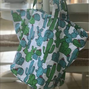 Cactus Beach Bag
